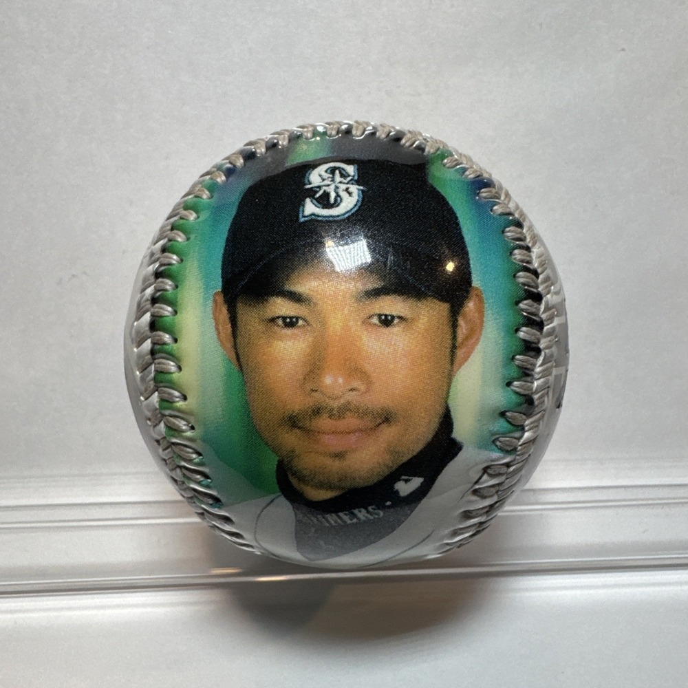 Ichiro Suzuki 51 Seattle Mariners Photo Baseball 2002 Fotoball MLB Collectible